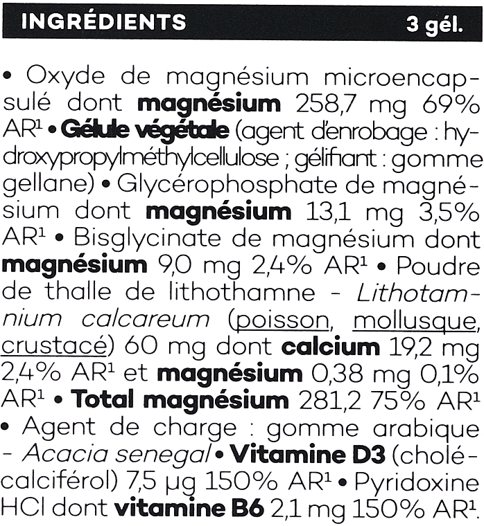 Magnesium Dietary Supplement - D-Lab Nutricosmetics Pure Magnesium — photo N3