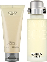 Iceberg Twice Homme - Set (edt/125ml + sh/gel/100ml)	 — photo N5