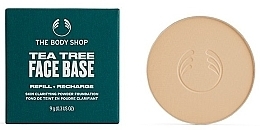 Fragrances, Perfumes, Cosmetics Tea Tree Face Powder - The Body Shop Tea Tree Face Base Powder Refill