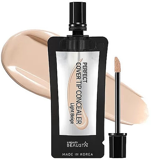Face Concealer - Beausta Perfect Cover Tip Concealer — photo N2