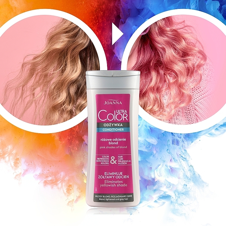 Blonde & Gray Hair Conditioner - Joanna Ultra Color System — photo N4