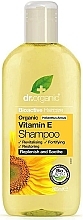 Hair Shampoo with Vitamin E - Dr. Organic Bioactive Haircare Vitamin E Shampoo — photo N1