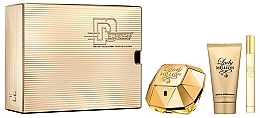 Fragrances, Perfumes, Cosmetics Paco Rabanne Lady Million - Set (edp/50 + b/lot/75ml + edp/10ml)