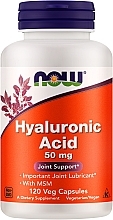 Hyaluronic Acid - Now Foods Hyaluronic Acid 50 mg — photo N1