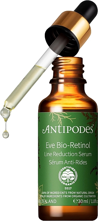 Anti-Wrinkle Serum - Antipodes Eve Bio-Retinol Line Reduction Serum — photo N4