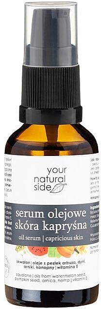 Oil Serum for Capricious Skin - Your Natural Side Oil Serum Capricious Skin — photo N1