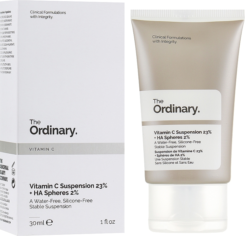 Vitamin C Suspension 23% + HA Spheres 2% Serum - The Ordinary Vitamin C Suspension 23% + HA Spheres 2% — photo N1