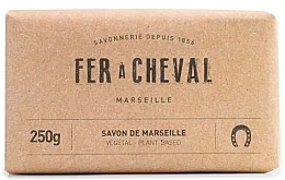 Fragrances, Perfumes, Cosmetics Natural Marseille Vegetable Soap - Fer A Cheval Pure Olive Marseille Soap Bar