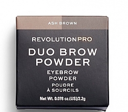 Fragrances, Perfumes, Cosmetics Brow Shadows - Revolution PRO Duo Eyebrow Powder