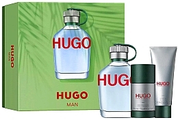 Fragrances, Perfumes, Cosmetics HUGO Man Set - Kit (edt/125 ml + deo/stick/75 ml + sh/gel/50 ml)