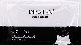 Fragrances, Perfumes, Cosmetics Collagen Neck Mask - Pilaten Collagen Crystal Neck Mask