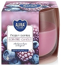 Frozen Berries Scented Candle in Glass - Bispol Scented Candle — photo N1