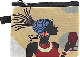 Fragrances, Perfumes, Cosmetics Makeup Bag CS0874 "Africa", mini size - Cosmo Shop