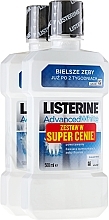 Fragrances, Perfumes, Cosmetics Set - Listerine Advanced White (rinser/2x500ml)