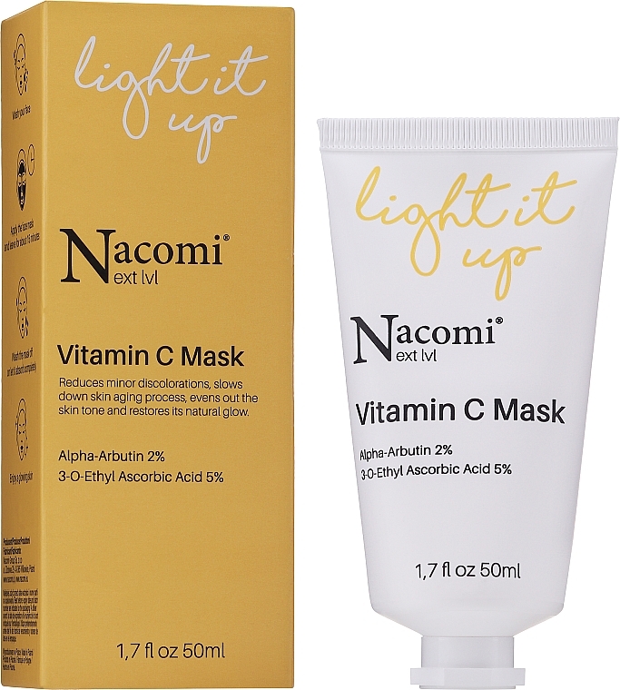 Brightening Vitamin C Mask - Nacomi Next Level Vitamin C Mask — photo N5