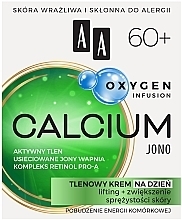 Fragrances, Perfumes, Cosmetics Oxygen Infusion Day Face Cream 60+ - AA Oxygen Infusion Calcium Jono Day Cream