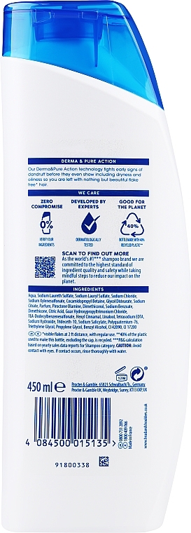 Anti-Dandruff Shampoo & Conditioner - Head & Shoulders 2In1 Shampoo & Conditioner Classic Clean — photo N2