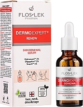 Regenerating Face Serum - Floslek Dermo Expert Skin Renewal Serum — photo N2