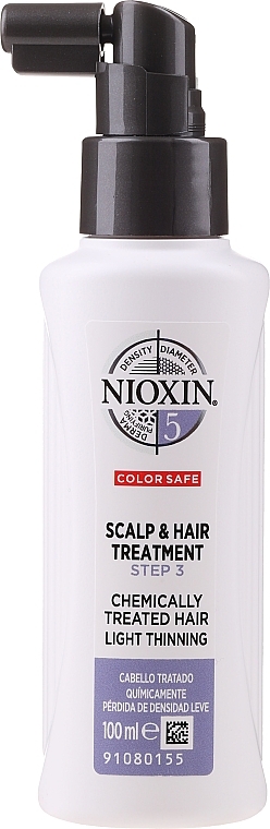 Nourishing Hair Mask - Nioxin Thinning Hair System 5 Scalp Treatment — photo N3