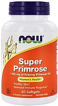 Capsules "Primrose Oil" - Now Foods Super Primrose 1300mg Softgels — photo N3