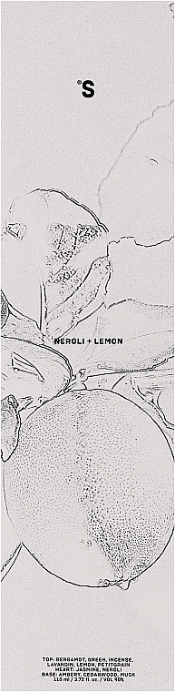 Neroli + Lemon Fragrance Diffuser - Sister's Aroma Neroli + Lemon — photo N4