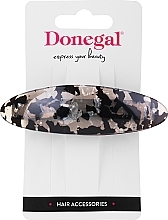 Fragrances, Perfumes, Cosmetics Hair Clip, FA-5751, black/grey - Donegal