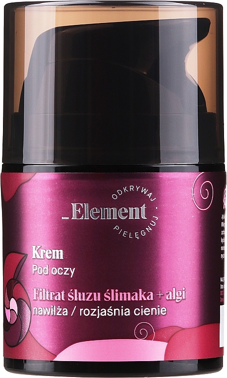 Eye Cream - _Element Snail Slime Filtrate Eye Cream  — photo N7