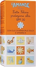 Kids Sun Milk - L'Amande Enfant Sunscreen Milk SPF 30 — photo N3