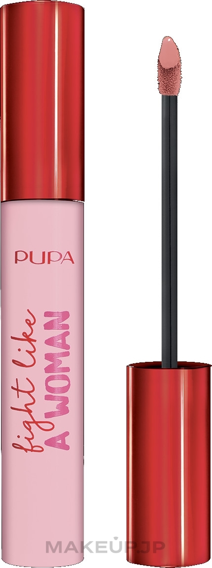 Liquid Lipstick - Pupa Fight A Like Woman Lipstick — photo 002 - Pink