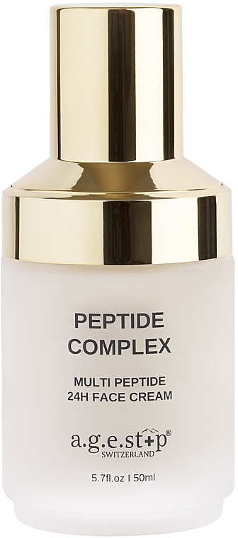 Peptide Face Cream - A.G.E. Stop 24H Peptide Complex Face Cream — photo N1