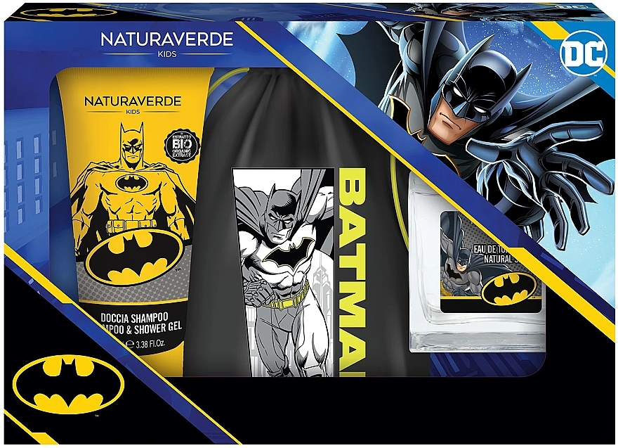 Naturaverde Batman - Set (edt/50ml+sh/gel/100ml+bag) — photo N1