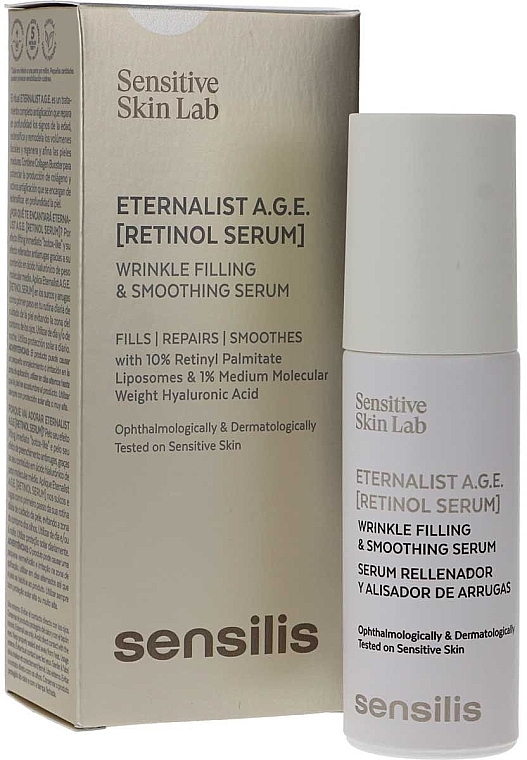 Wrinkle Correction Serum - Sensilis Eternalist A.G.E. Retinol Serum — photo N2