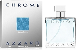 Azzaro Chrome - Eau de Toilette (tester with cap) — photo N2