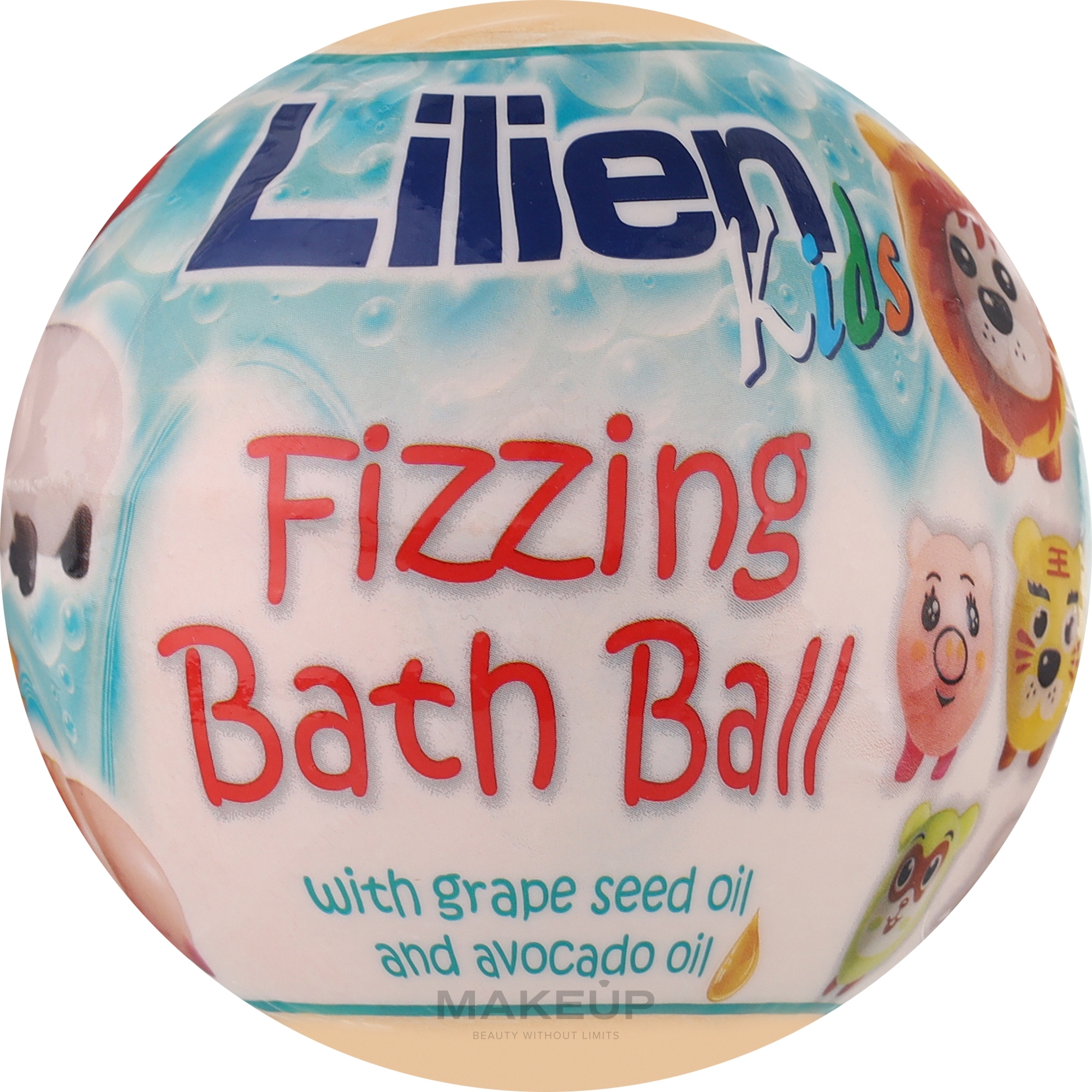 Baby Bath Bomb with Surprise - Lilien Fizzing Bath Ball — photo 140 g