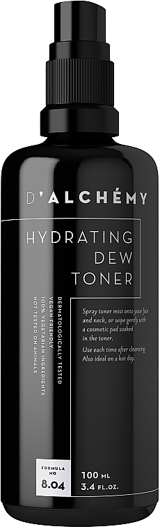 Moisturizing Face Tonic - D'Alchemy Hydrating Dew Toner — photo N1