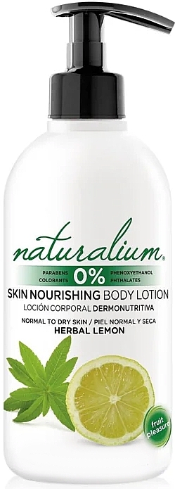 Body Lotion - Naturalium Herbal Lemon Lotion — photo N1