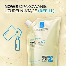 Moisturising Lipid-Repairing Anti-Irritation Oil - La Roche-Posay Lipikar Cleansing Oil AP+ (replaceable block) — photo N7