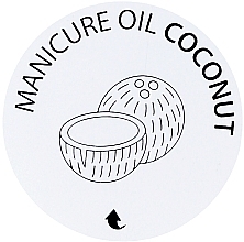 Manicure Oil "Coconut" - Semilac Care Manicure Oil Coconut — photo N2