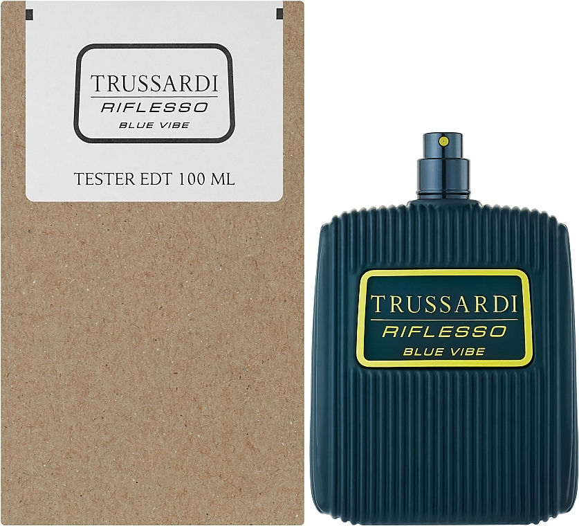 Trussardi Riflesso Blue Vibe - Eau de Toilette (tester without cap) — photo N2