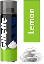 Shaving Foam "Lemon" - Gillette Classic Lemon Lime Shave Foam for Men — photo N4