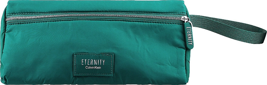 GIFT! Green Cosmetic Bag - Calvin Klein Eternity — photo N1