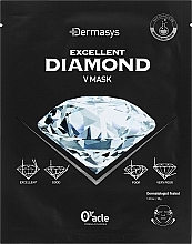 Face Contour Lifting Mask with Diamond Powder - Dr. Oracle Dermasys Diamond V Mask — photo N1