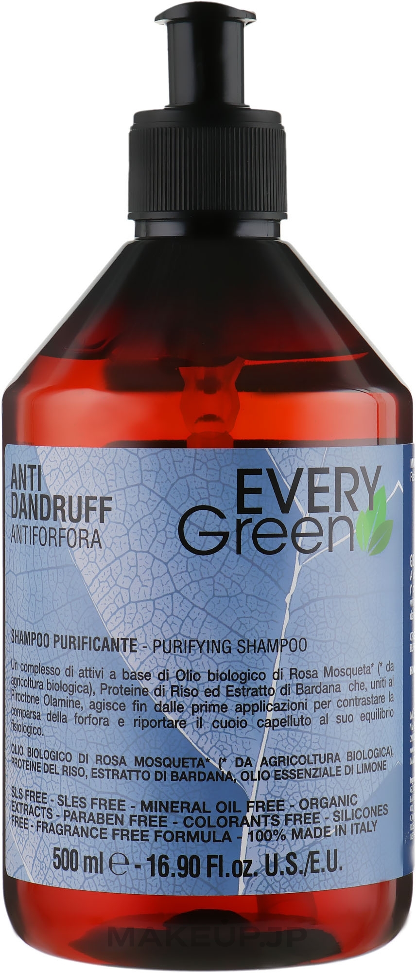 Anti-Dandruff Shampoo - EveryGreen Anti Dandruff Shampoo Purificante — photo 500 ml