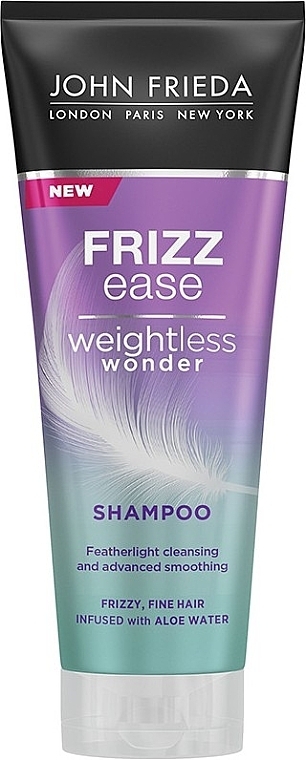 Anti-Frizz Smoothing Shampoo - John Frieda Frizz Ease Weightless Wonder — photo N1