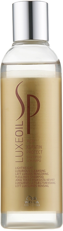 Keratin Shampoo - Wella SP Luxe Oil Keratin Protect Shampoo — photo N1