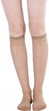 Fragrances, Perfumes, Cosmetics No Pressure Women Knee-Socks 'Africana', golden, 2 pairs - Knittex