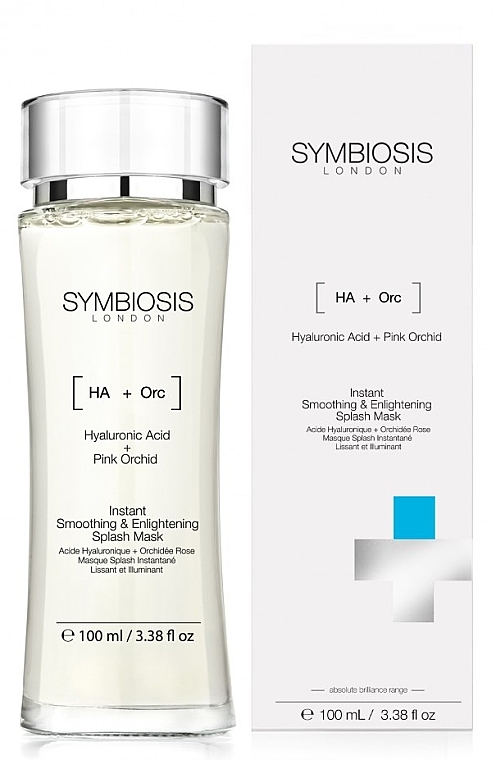 Smoothing & Enlightening Mask - Symbiosis London Instant Smoothing & Enlightening Splash Mask — photo N1