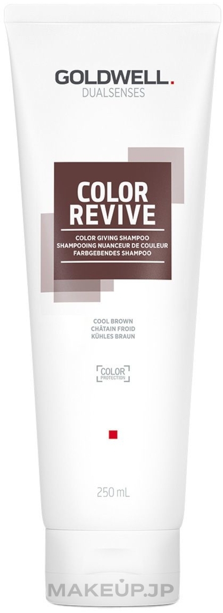 Color Shampoo - Goldwell Dualsenses Color Revive Color Giving Shampoo — photo Cool Brown