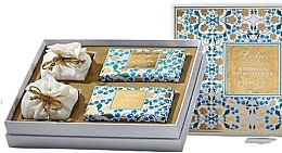 Fragrances, Perfumes, Cosmetics Set - Olivos Ottaman Bath Soap Lotus Gift Set (soap/2x250g + soap/2x100g)