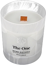 Fragrances, Perfumes, Cosmetics Decorative Candle, 8x9.5cm - Artman Organic Winter The One